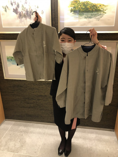 様々なサイズのパジャマをご用意しております♪